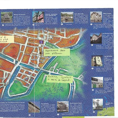 Spacieux T3 Lumineux Dans Quartier Historique Avec Wifi Редон Екстериор снимка
