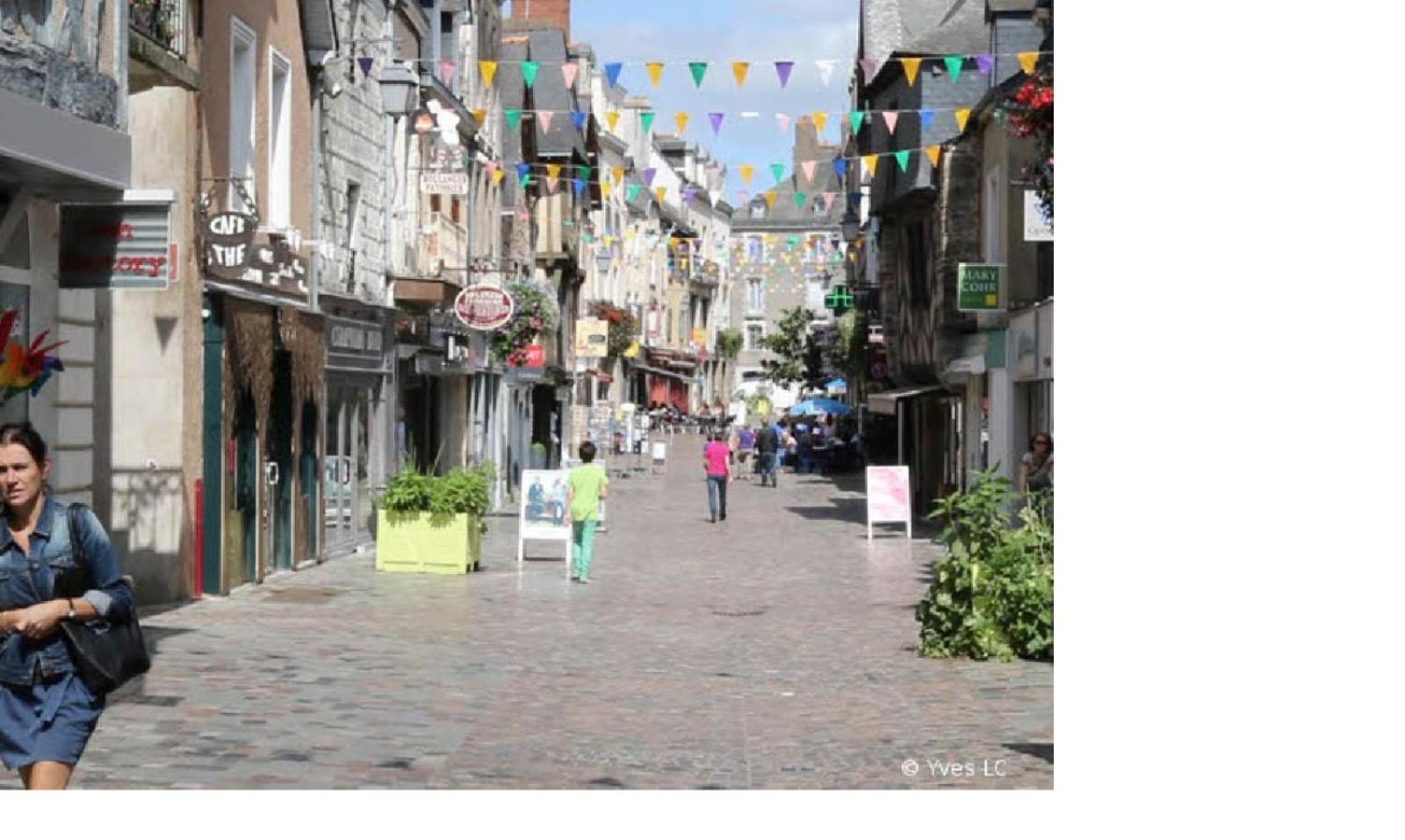 Spacieux T3 Lumineux Dans Quartier Historique Avec Wifi Редон Екстериор снимка